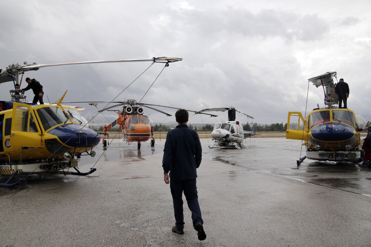 Αναχώρησαν από την Ελλάδα τα τέσσερα ελικόπτερα που εξασφάλισε η MYTILINEOS για την εθνική προσπάθεια πυρόσβεσης