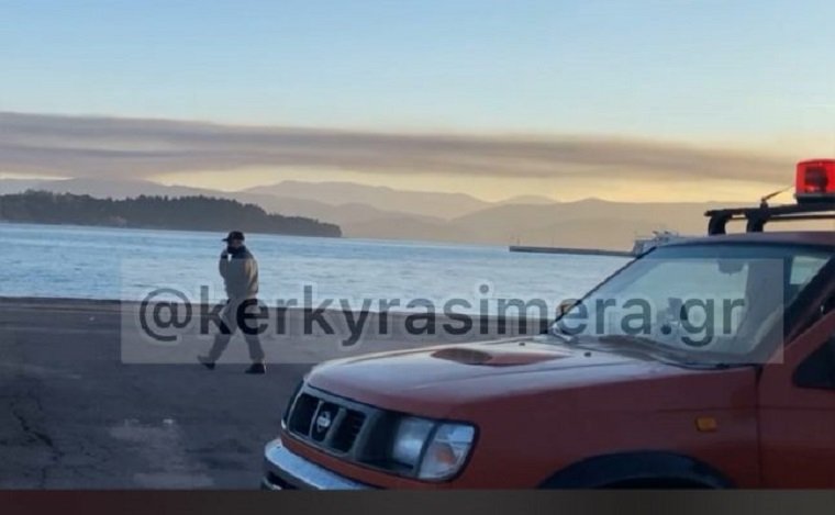 Φωτιά στο πλοίο Euroferry Olympia: Σε ετοιμότητα οι Αρχές στην Κέρκυρα 