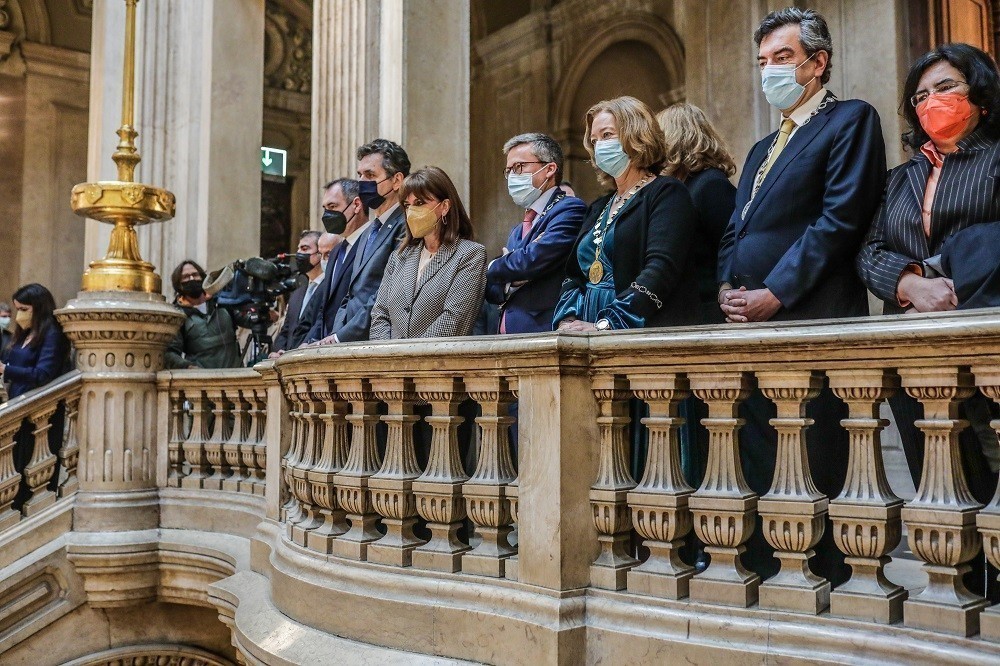 H Κατερίνα Σακελλαροπούλου τιμήθηκε με το Χρυσό Κλειδί της Λισαβόνας