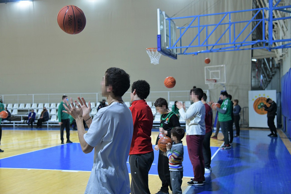 Προπόνηση στο πλαίσιο του προγράμματος PAO BC Academy ASD