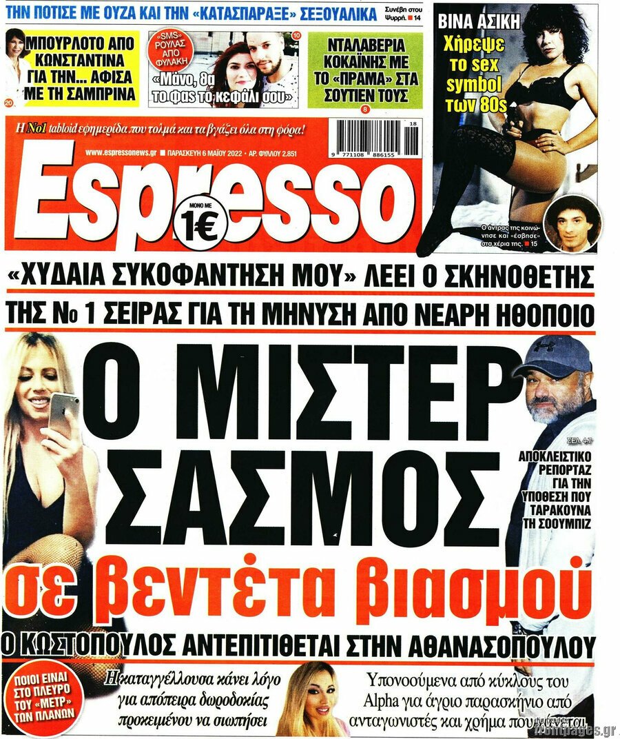 Τα πρωτοσέλιδα των πολιτικών και αθλητικών εφημερίδων