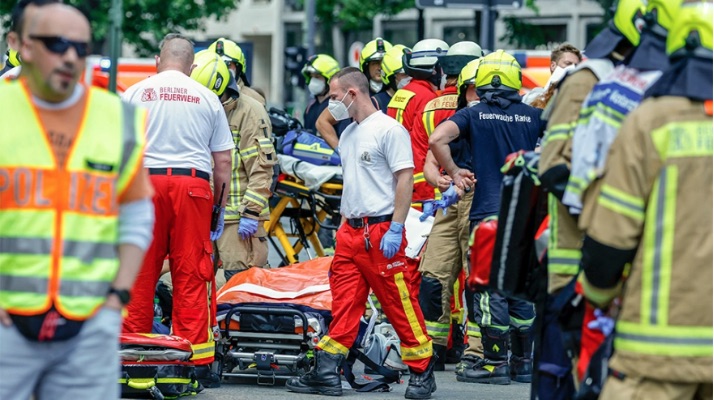 Γερμανία: Όχημα έπεσε σε πλήθος στο Βερολίνο