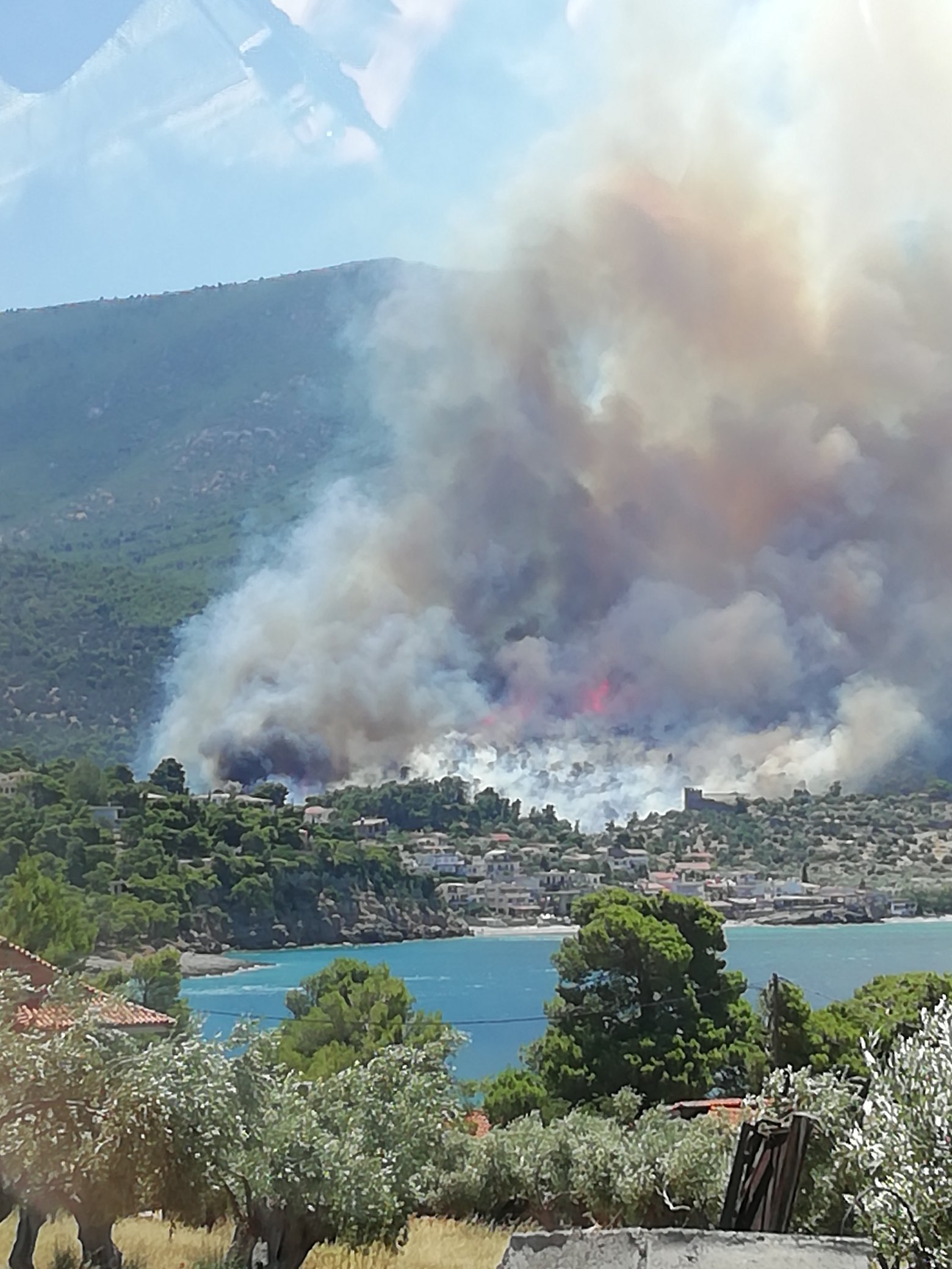 Πυρκαγιά στο Πόρτο Γερμενό