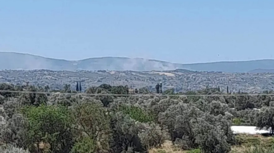 Πυρκαγιά στο Σχηματάρι (Photos)