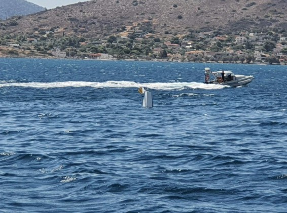 Νέα Πέραμος: Αναγκαστική προσθαλάσσωση πυροσβεστικού αεροσκάφους