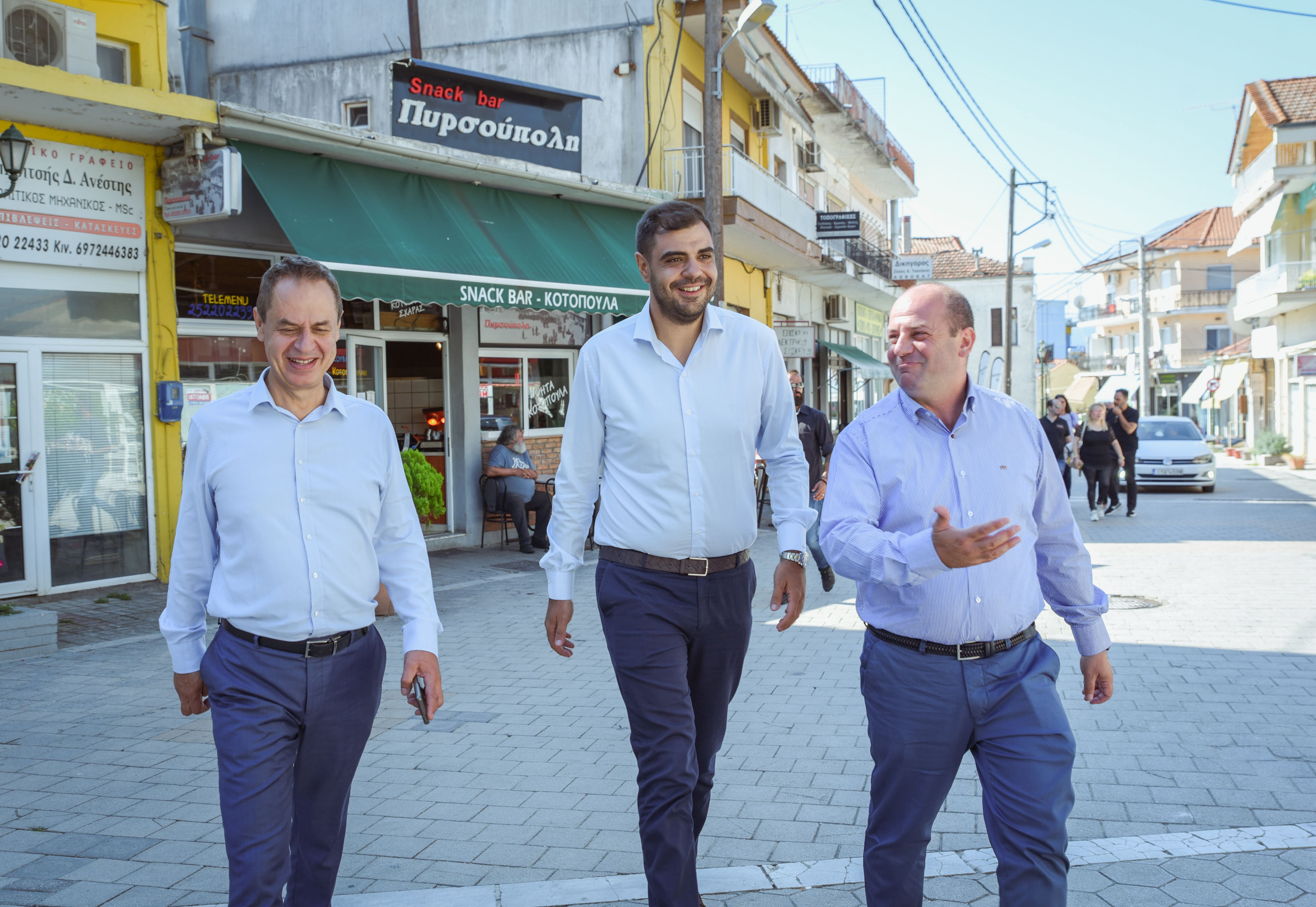 Επίσκεψη της Νέας Δημοκρατίας στον Νομό Δράμας