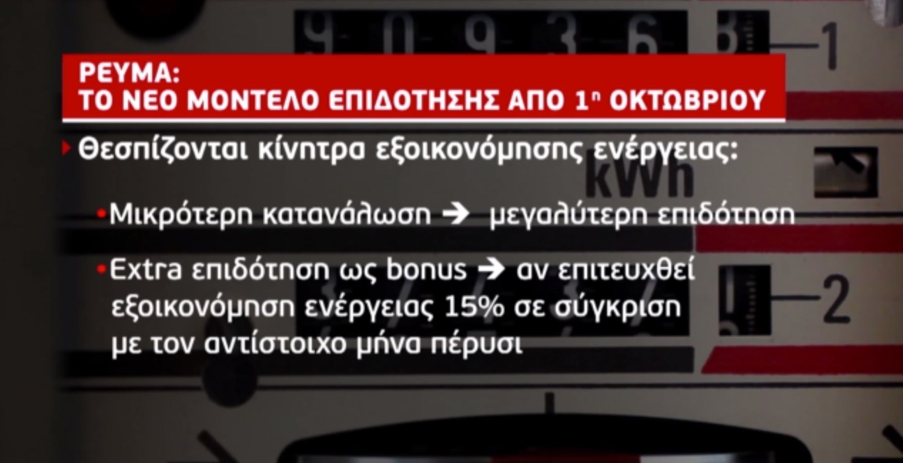 Ηλεκτρικό ρεύμα: Νέο μοντέλο επιδότησης έρχεται από 1η Οκτωβρίου