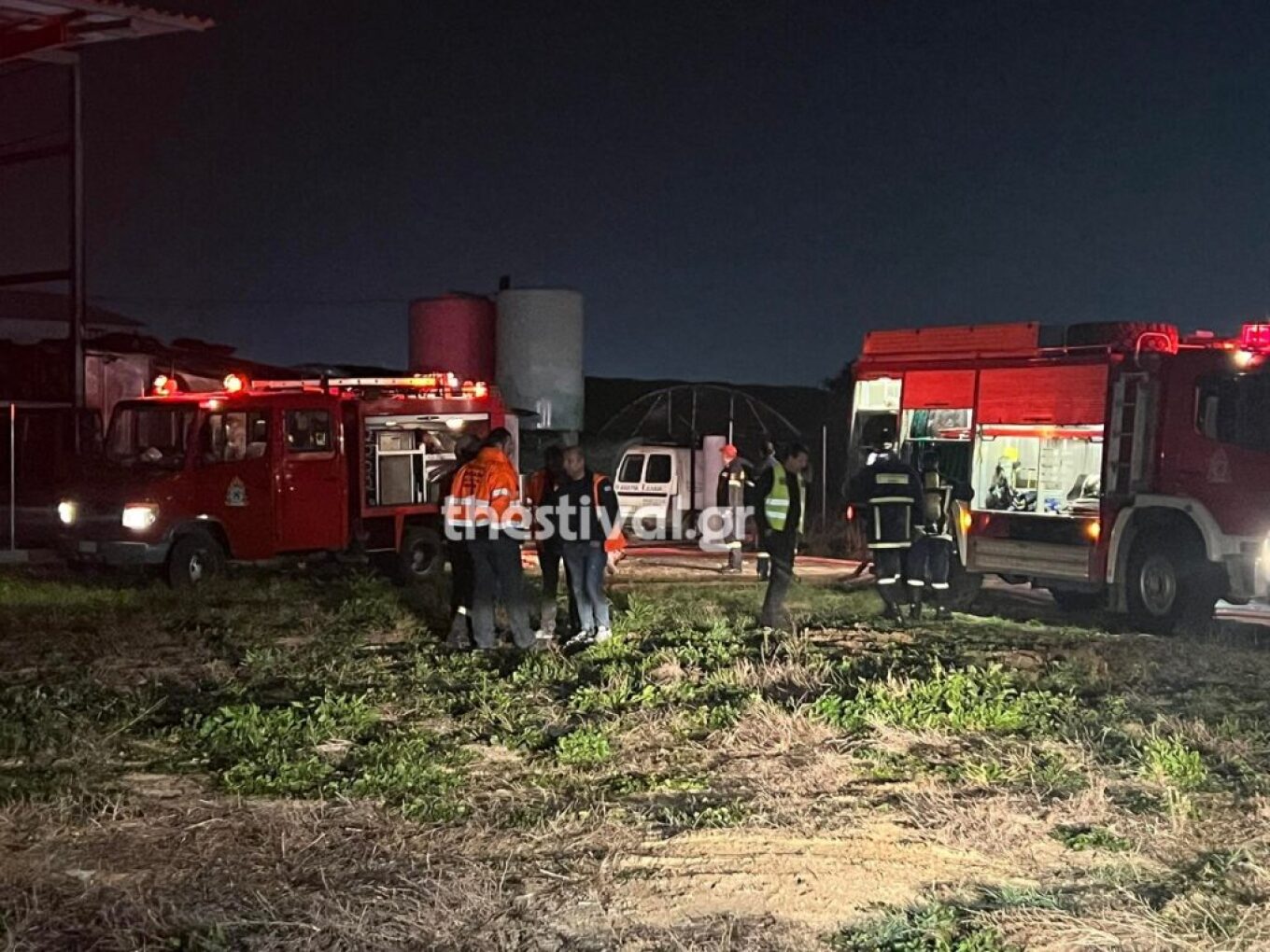 Θεσσαλονίκη: Φωτιά σε επιχείρηση