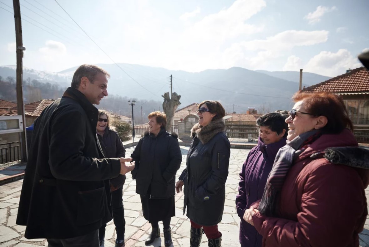 Επίσκεψη Μητσοτάκη στην Καστοριά