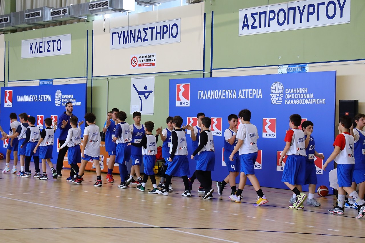 Στιγμιότυπα από το Jamboree MiniBasket στον Ασπρόπυργο.