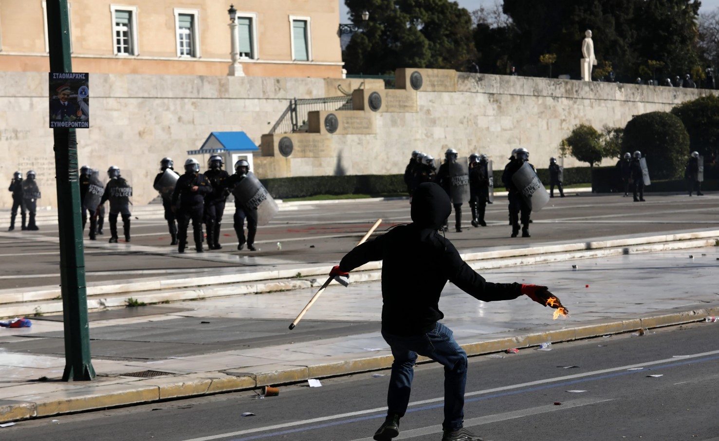 Επεισόδια στο κέντρο της Αθήνας