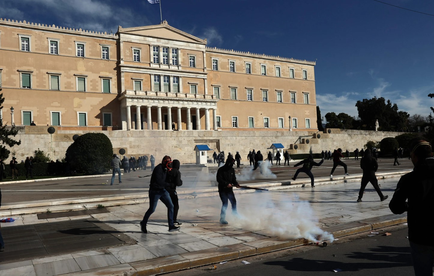 Επεισόδια στο κέντρο της Αθήνας