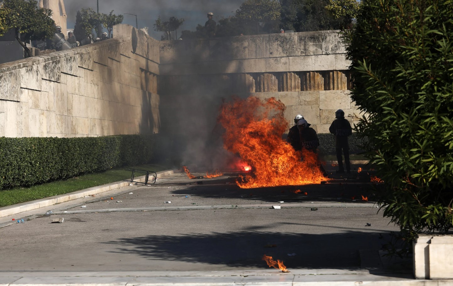 Επεισόδια στο κέντρο της Αθήνας