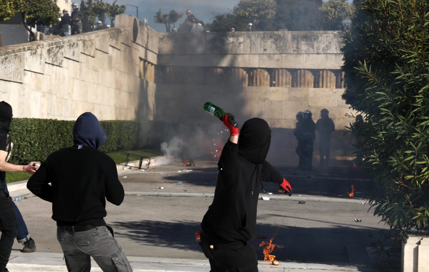 Επεισόδια στο κέντρο της Αθήνας