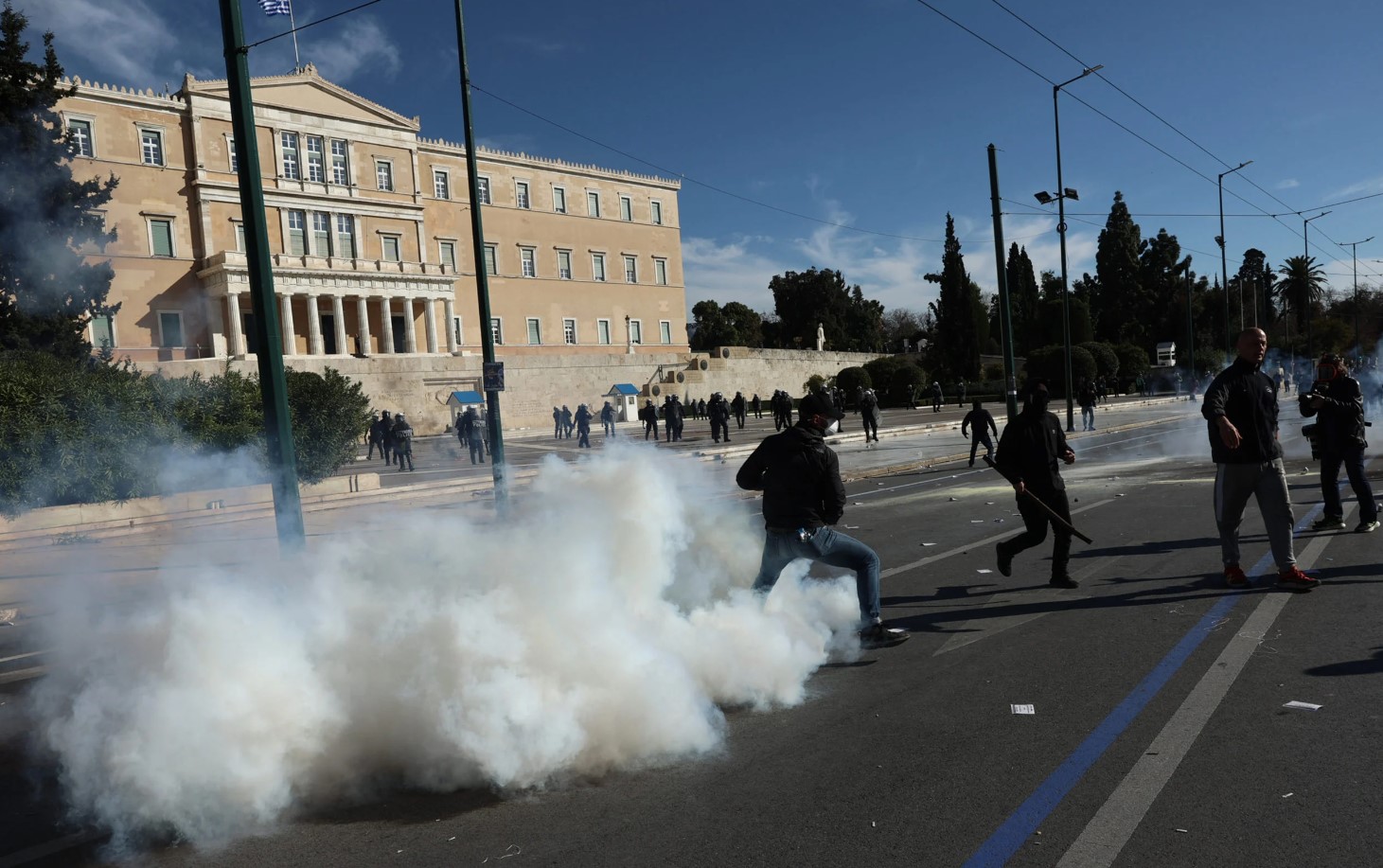 Επεισόδια στο κέντρο της Αθήνας