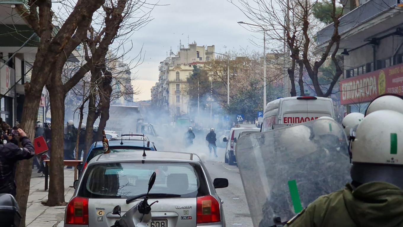 Επεισόδια στη Θεσσαλονίκη