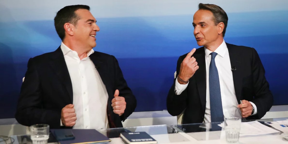 Ανδρουλάκης Τσίπρας Μητσοτάκης debate