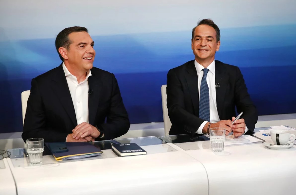 Ανδρουλάκης Τσίπρας Μητσοτάκης debate