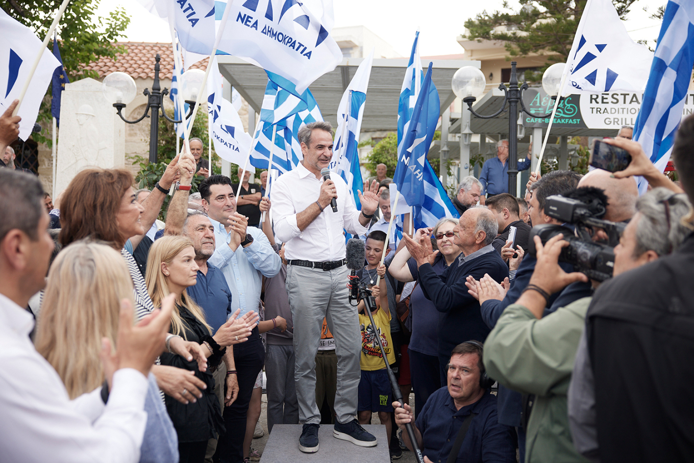 Μητσοτάκης από Χανιά: Στις 25 Ιουνίου κρίνεται ποιος θα είναι πρωθυπουργός και όχι ποιος θα κάνει αντιπολίτευση (Photos)