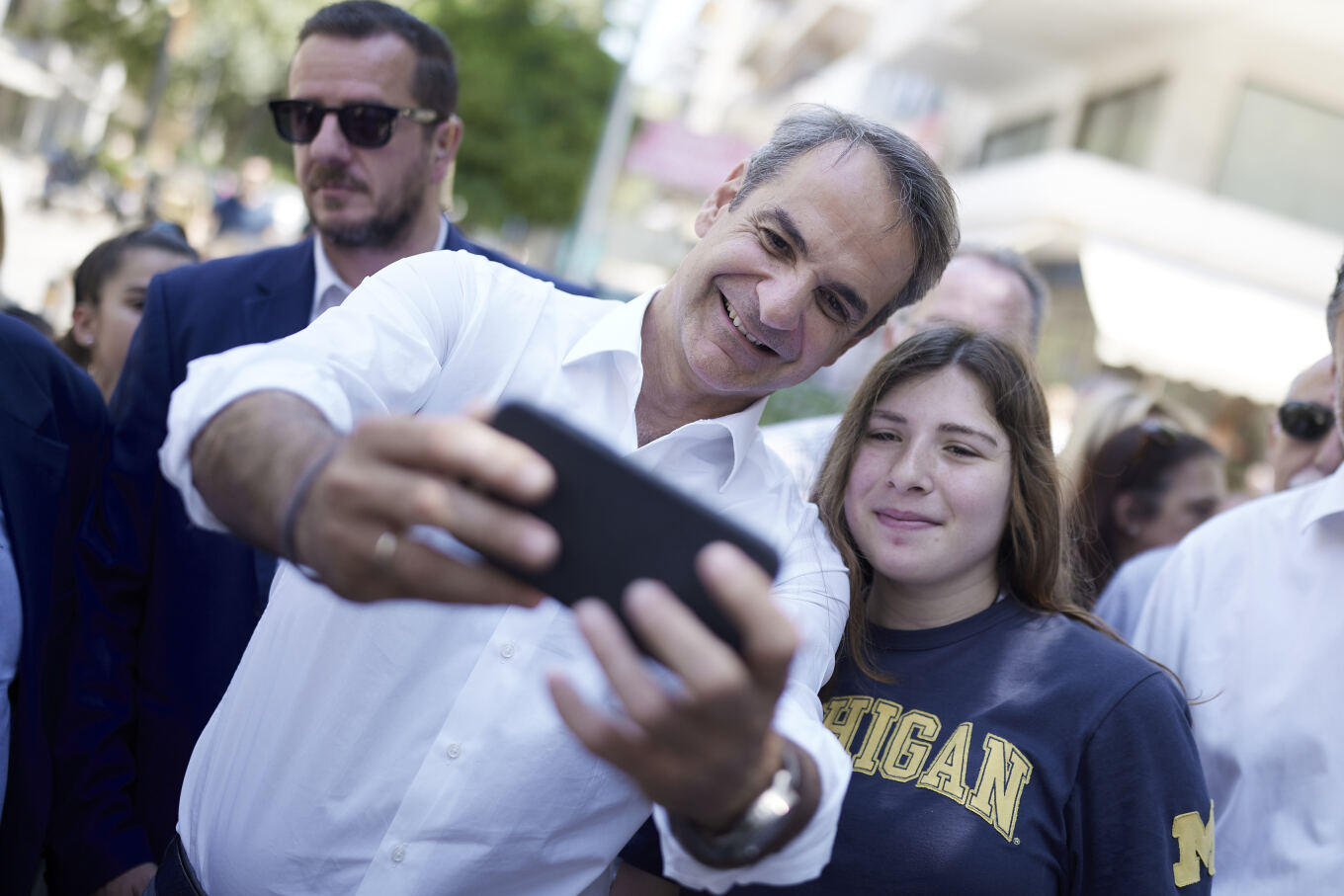 Επίσκεψη Μητσοτάκη στο Παλαιό Φάληρο