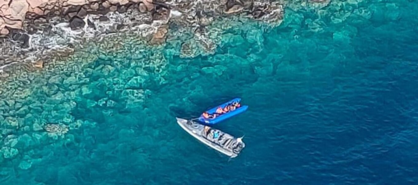 Διάσωση μεταναστών σε Λέσβο και Σάμο