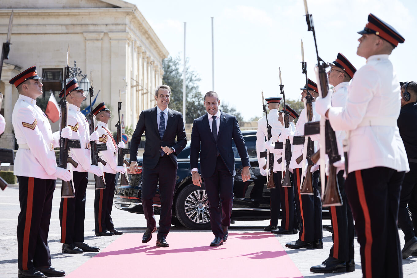 Μητσοτάκης MED9 στη Βαλέτα στη Μάλτα