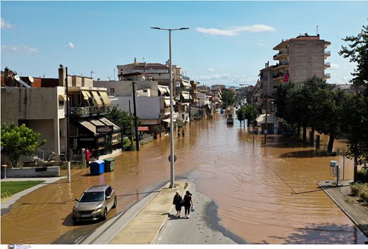 Λάρισα: Σοκάρουν οι εικόνες από τις πλημμύρες