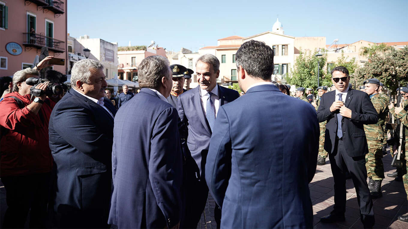 Μητσοτάκης από τα Χανιά