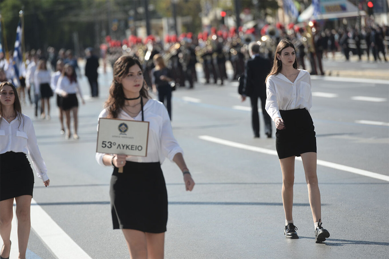 28η Οκτωβρίου: Η μαθητική παρέλαση στην Αθήνα