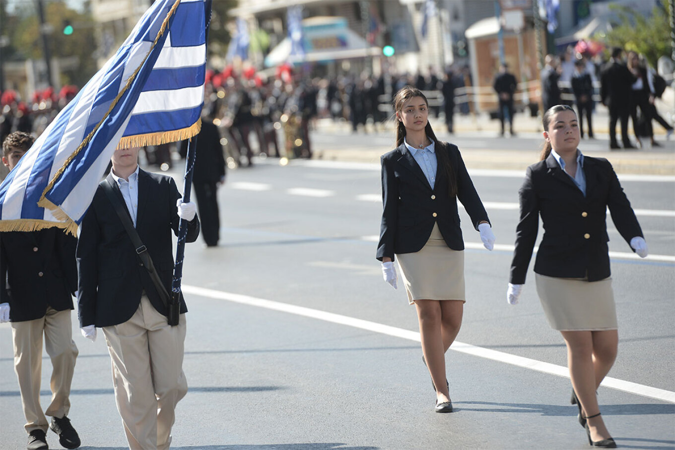 28η Οκτωβρίου: Η μαθητική παρέλαση στην Αθήνα