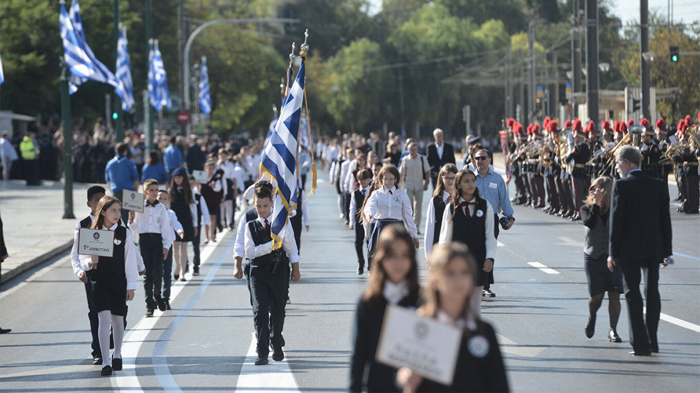 28η Οκτωβρίου: Η μαθητική παρέλαση στην Αθήνα