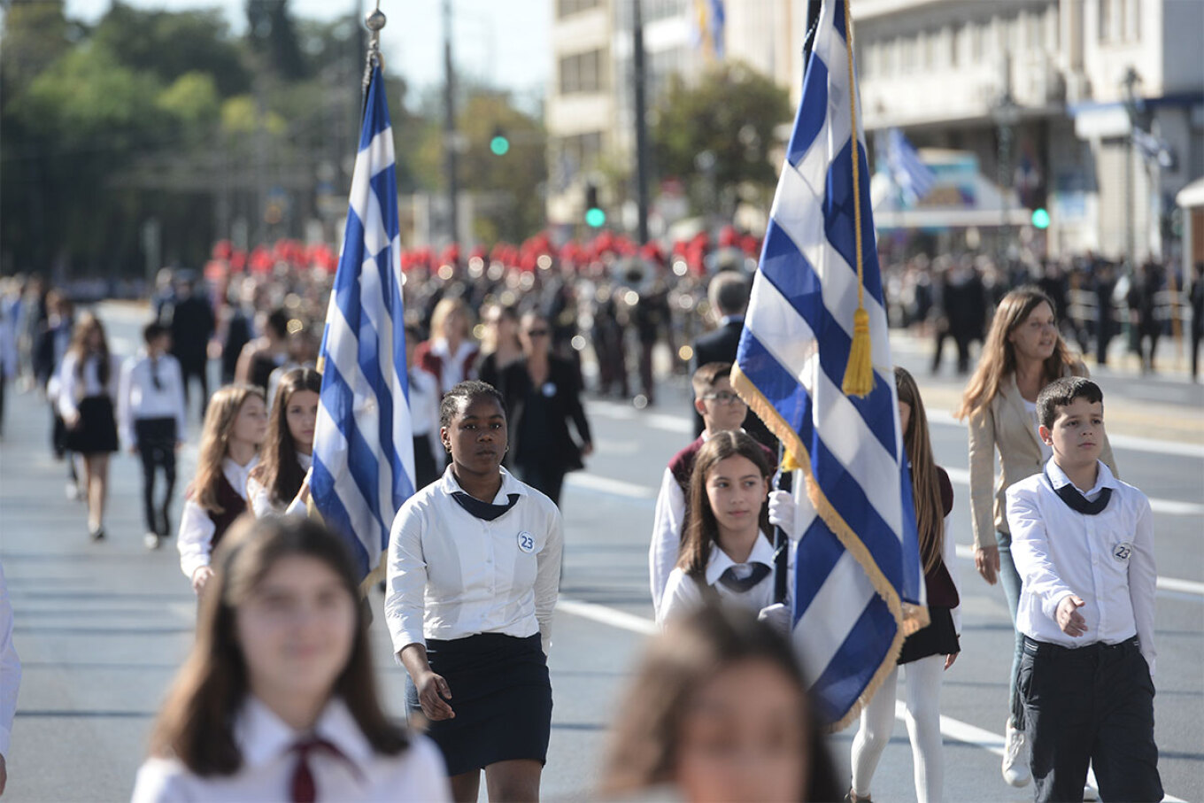 28η Οκτωβρίου: Η μαθητική παρέλαση στην Αθήνα