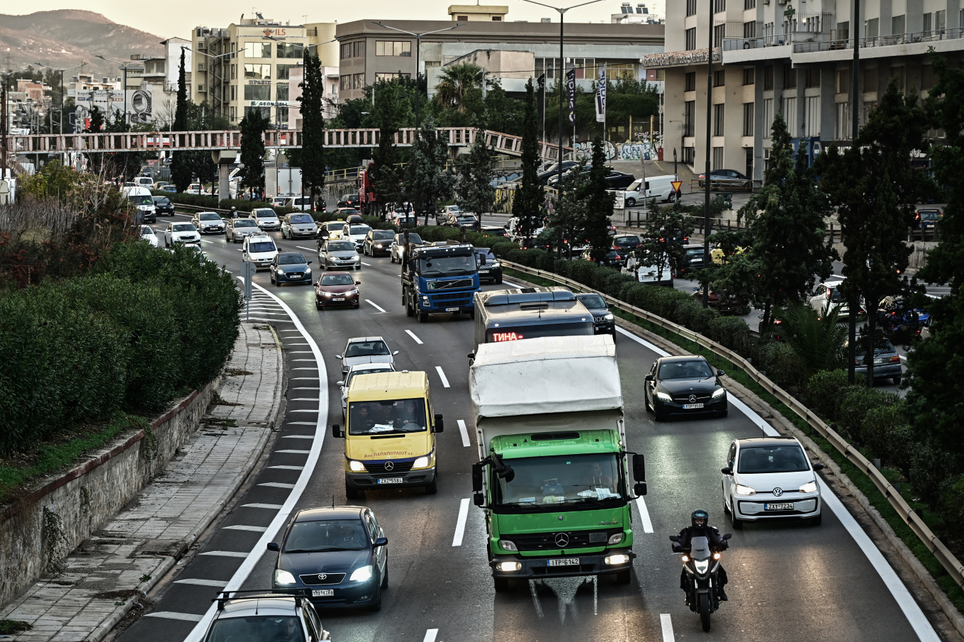 Μεγάλο μποτιλιάρισμα σε Κηφισό και Αττική Οδό