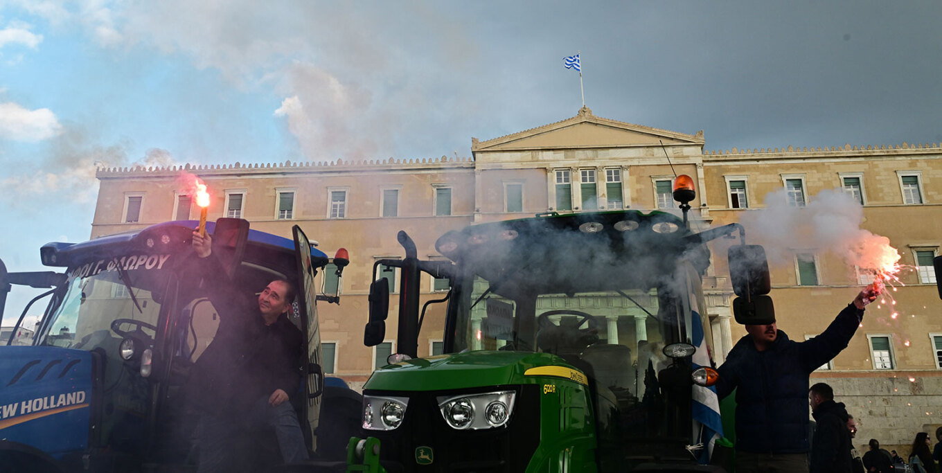 το συλλαλητήριο των αγροτών