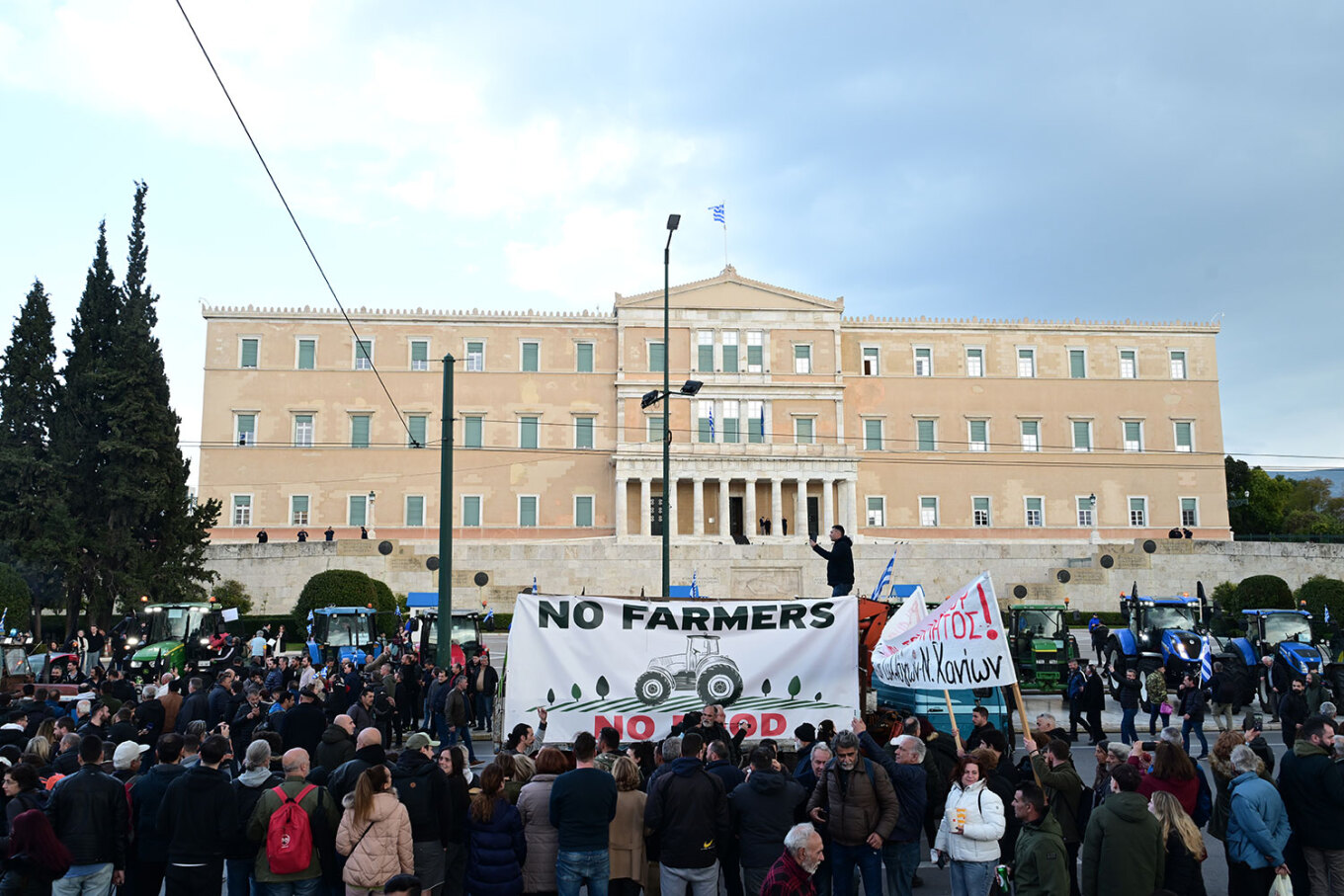 το συλλαλητήριο των αγροτών