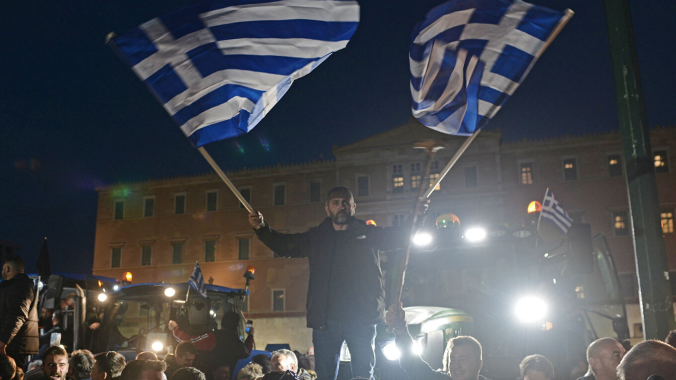 αγρότες συλλαλητήριο Σύνταγμα