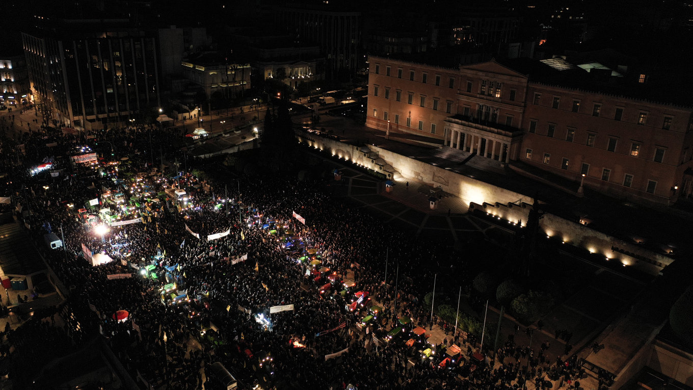 Ξεκίνησε το συλλαλητήριο των αγροτών