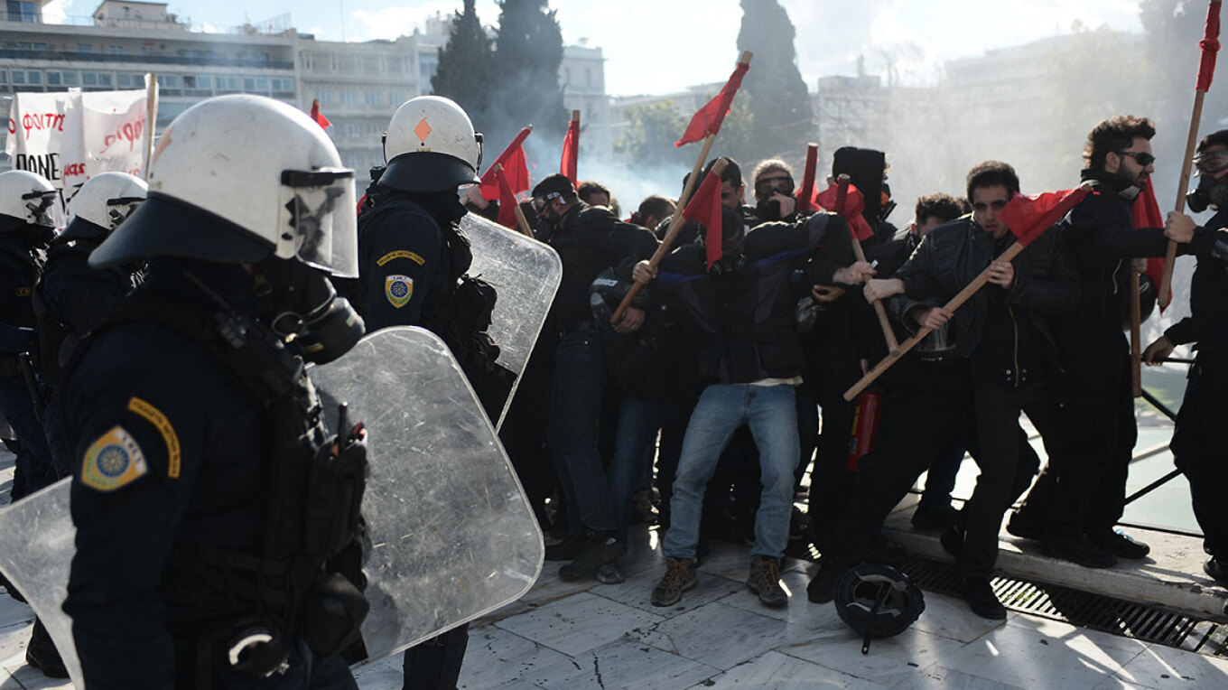 Επεισόδια στο Σύνταγμα