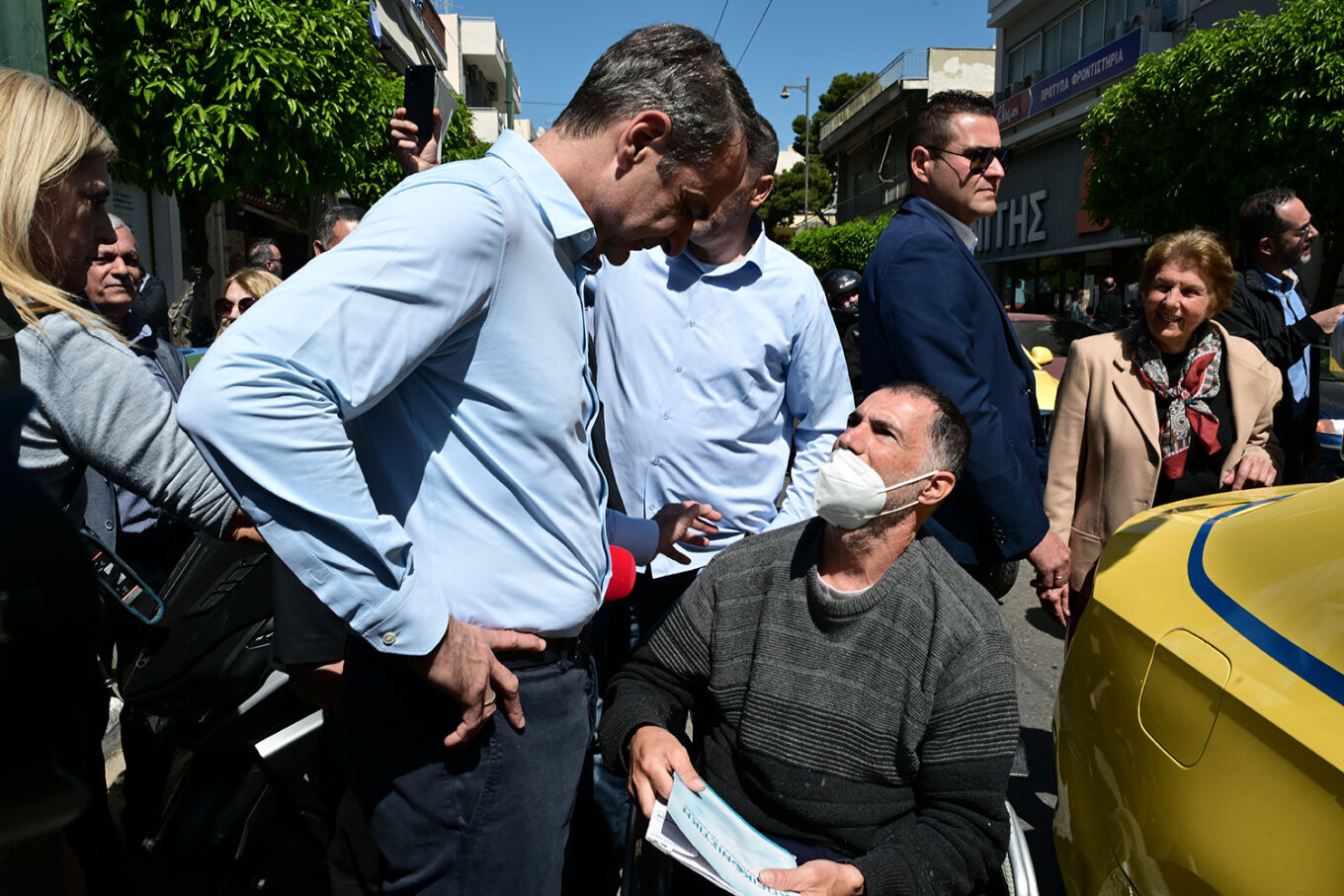 Επίσκεψη του Πρωθυπουργού στο Μοσχάτο