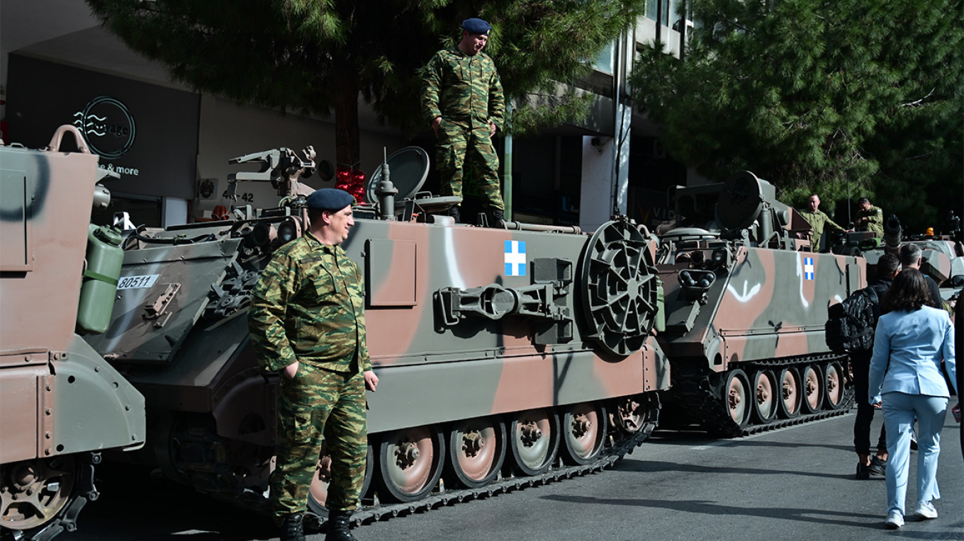 Mεγάλη στρατιωτική παρέλαση για την 25η Μαρτίου στην Αθήνα