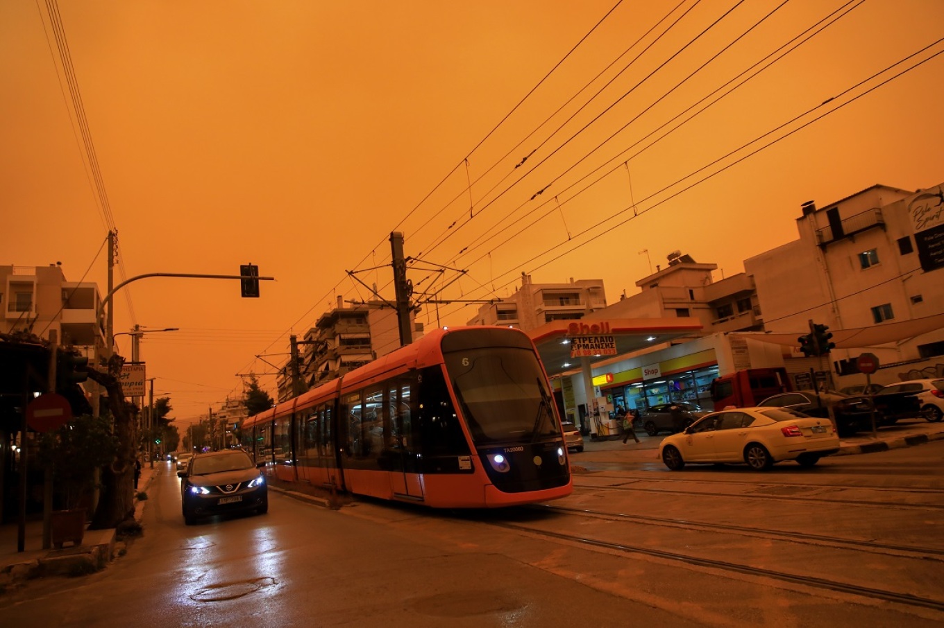 Στο έλεος της αφρικανικής σκόνης και η Αθήνα