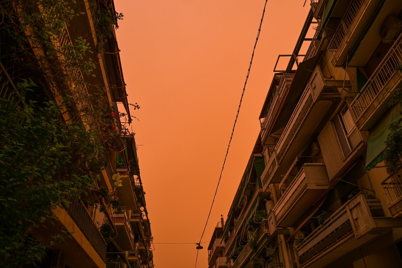 Στο έλεος της αφρικανικής σκόνης και η Αθήνα