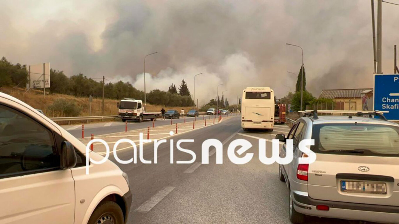 Πύρινη κόλαση στην Πελοπόννησο