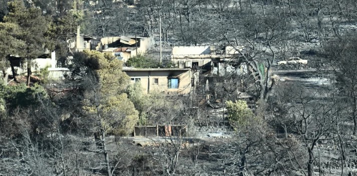 Πύρινος όλεθρος: Τι έδειξε η επόμενη μέρα σε κάθε περιοχή