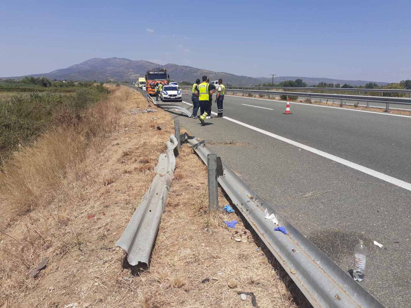 Θανατηφόρο τροχαίο στην Ιόνια Οδό