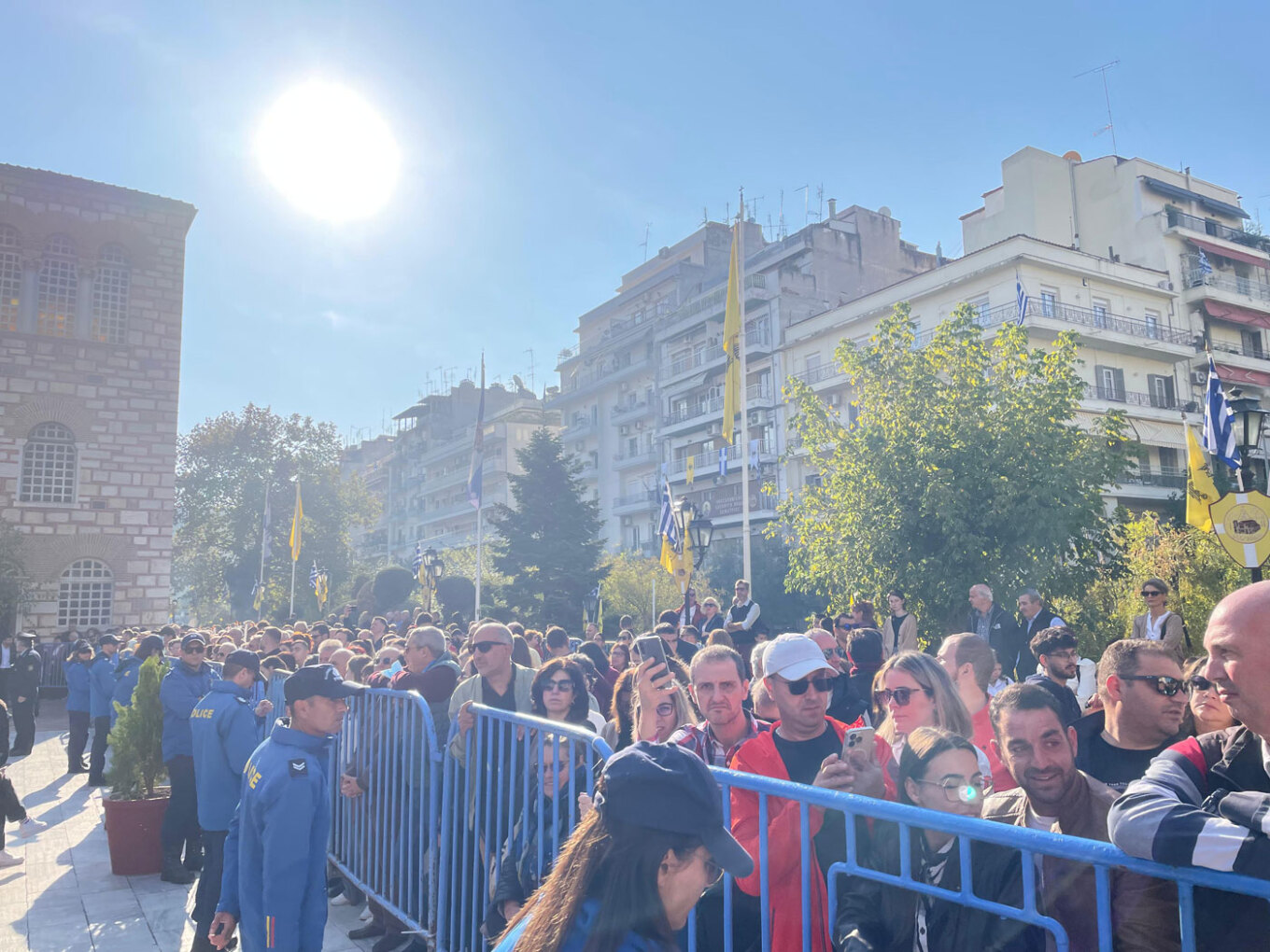 Θεσσαλονίκη: Με λαμπρότητα η δοξολογία στον Άγιο Δημήτριο