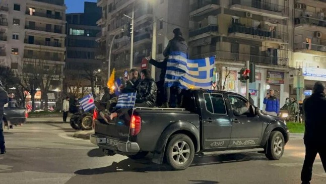 Θεσσαλονίκη: Στον ΟΣΕ οι αγρότες με τα τρακτέρ τους