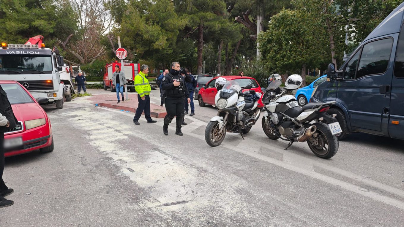 σοκαριστικό τροχαίο στο Νέο Ψυχικό