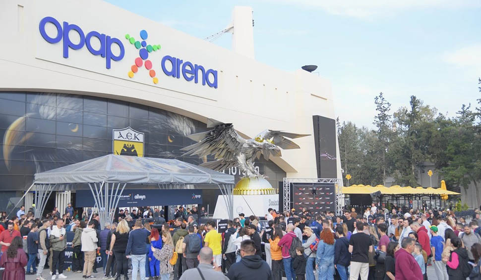 Πλήθος κόσμου στο event στην OPAP Arena