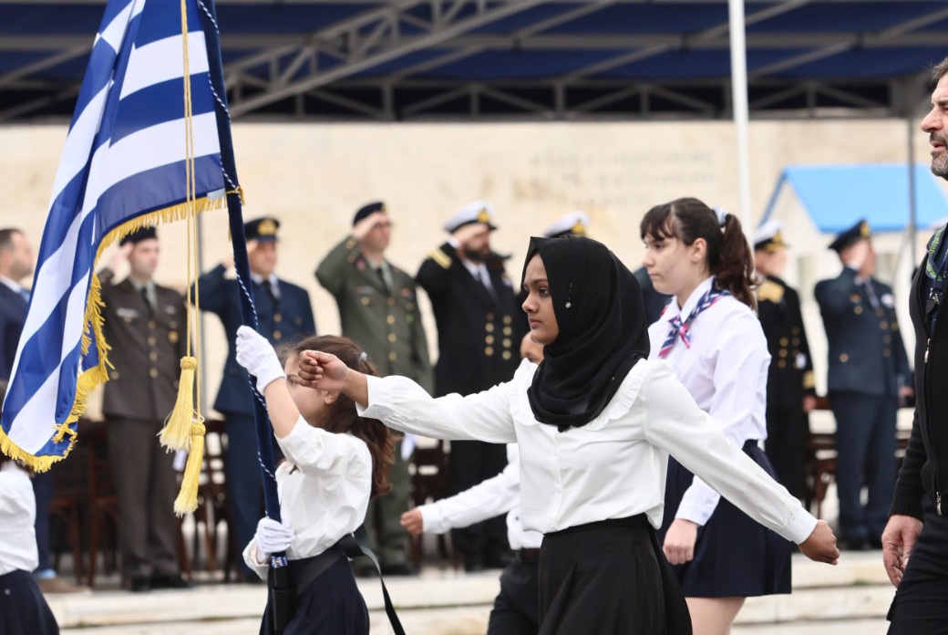 Η μεγάλη μαθητική παρέλαση για την 25η Μαρτίου στην Αθήνα 